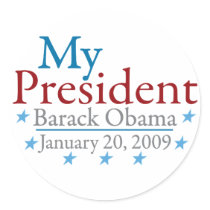 My President (Barack Obama) stickers