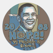 My President is Black Obama Sticker