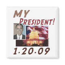 MY President Obama Products magnets