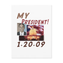 MY President Obama Products postcards