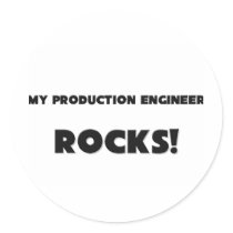 MY Production Engineer ROCKS! Sticker