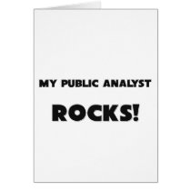 MY Public Analyst ROCKS! cards by professions MY Public Analyst ROCKS! cards