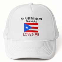 My Puerto Rican Grandpa Loves Me hats by flagshirt My Puerto Rican Grandpa Loves Me hats