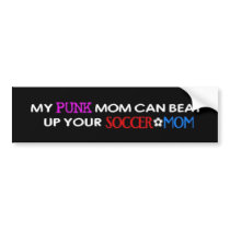 My Punk Mom bumper stickers
