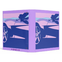 My Purple Corvette binders