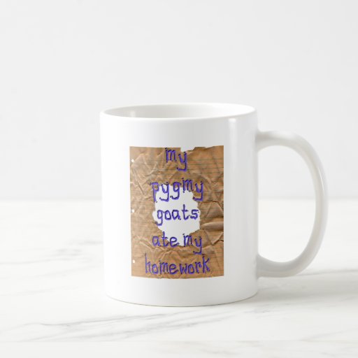 My Pygmy Goats Ate My Homework Mug
