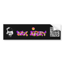 My QR Code Kaywa Dan Bizet Bannière Bumper Sticker
