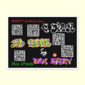 My QR Code Kaywa Dan Bizet Postcard