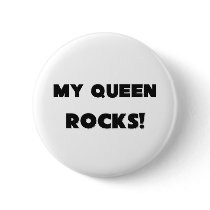 MY Queen ROCKS! buttons by professions MY Queen ROCKS! buttons