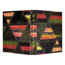 My Quilting Legacy 3 Ring Binder