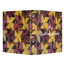 My Quilting Legacy Binder