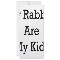 My Rabbits Are My Kids rack cards by Supernova23 My Rabbits Are My Kids rack cards