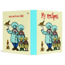 My recipes funny binder