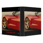 My Red Corvette binders