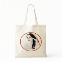 My Red Melancholy Organic Grocery Tote bags