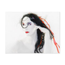 My Red Melancholy Postcard