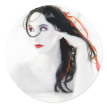 My Red Melancholy Sticker