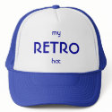 "my RETRO hat" Hat by hooyah "my RETRO hat" Hat