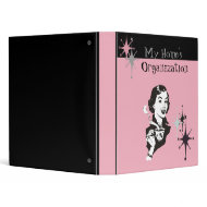 My Retro Home Organization Binder binder