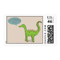 My ribonucleic acid made me look like this postage
