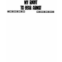 My Right To Bear Arms! Tank Top t-shirts