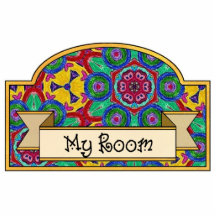 My Room - Decorative Sign Photo Cut Outs