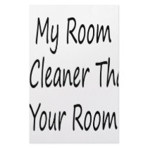 My Room Is Cleaner Than Your Room stationery