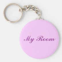 My Room Pink Key Chain