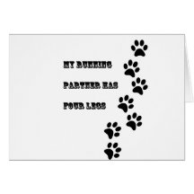 My Running Partner Has 4 Legs Cards