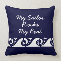 My Sailor Rocks my Boat pillows