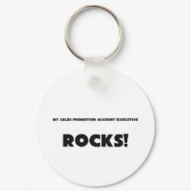 MY Sales Promotion Account Executive ROCKS! keychains by professions MY Sales Promotion Account Executive ROCKS! keychains