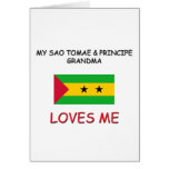 My Sao Tomae & Principe Grandma Loves Me cards