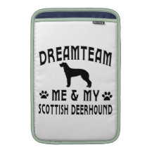 My Scottish Deerhound Dog MacBook Sleeve
