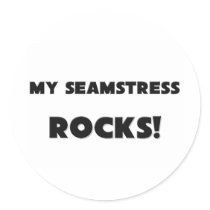 MY Seamstress ROCKS! stickers by professions MY Seamstress ROCKS! stickers