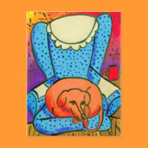 My Seat Now postcards by BeMusedArt My Seat Now postcards