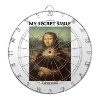 My Secret Smile (da Vinci's Mona Lisa) Dartboards