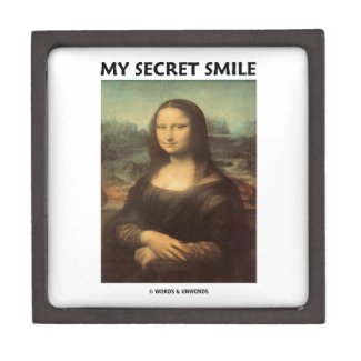 My Secret Smile (da Vinci's Mona Lisa) Premium Gift Boxes