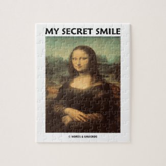 My Secret Smile (da Vinci's Mona Lisa) Jigsaw Puzzle