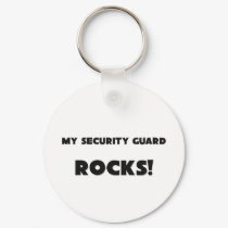 MY Security Guard ROCKS! keychains by professions MY Security Guard ROCKS! keychains