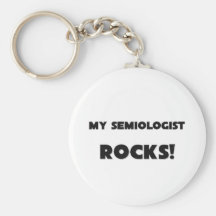 MY Semiologist ROCKS! Key Chain
