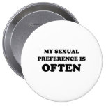 My sexual preference is often pins