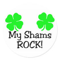My Shams Rock Stickers