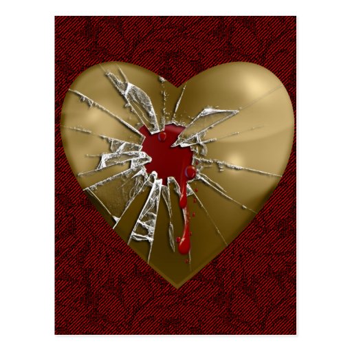My Shattered Heart Post Cards