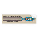 My Sign bumper stickers by ChristianBumper My Sign bumper stickers