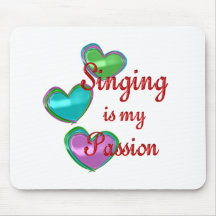 My Singing Passion Mouse Pad