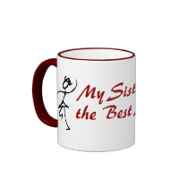 My Sister has the Best Sister mugs