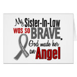 My Sister-In-Law Is An Angel 1 Brain Cancer Cards