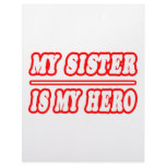 My Sister Is My Hero Letterhead Design