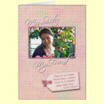 My Sister, My Friend - Birthday Custom Photo Card cards