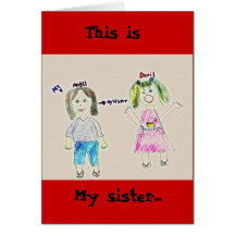 My sister..., This is Greeting Cards